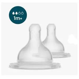 Philips Avent Tulip Teat - SCY098/97/96/95-01 - Soft Silicone With The Classic Tulip Design For Established Feeders
