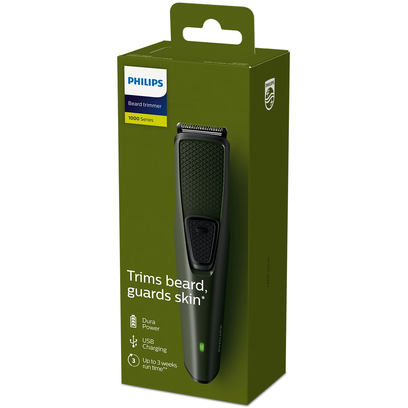 Philips Beard Trimmer - BT1209/15 - Perfect For Maintaining A Neat, Short Beard With Minimal Effort