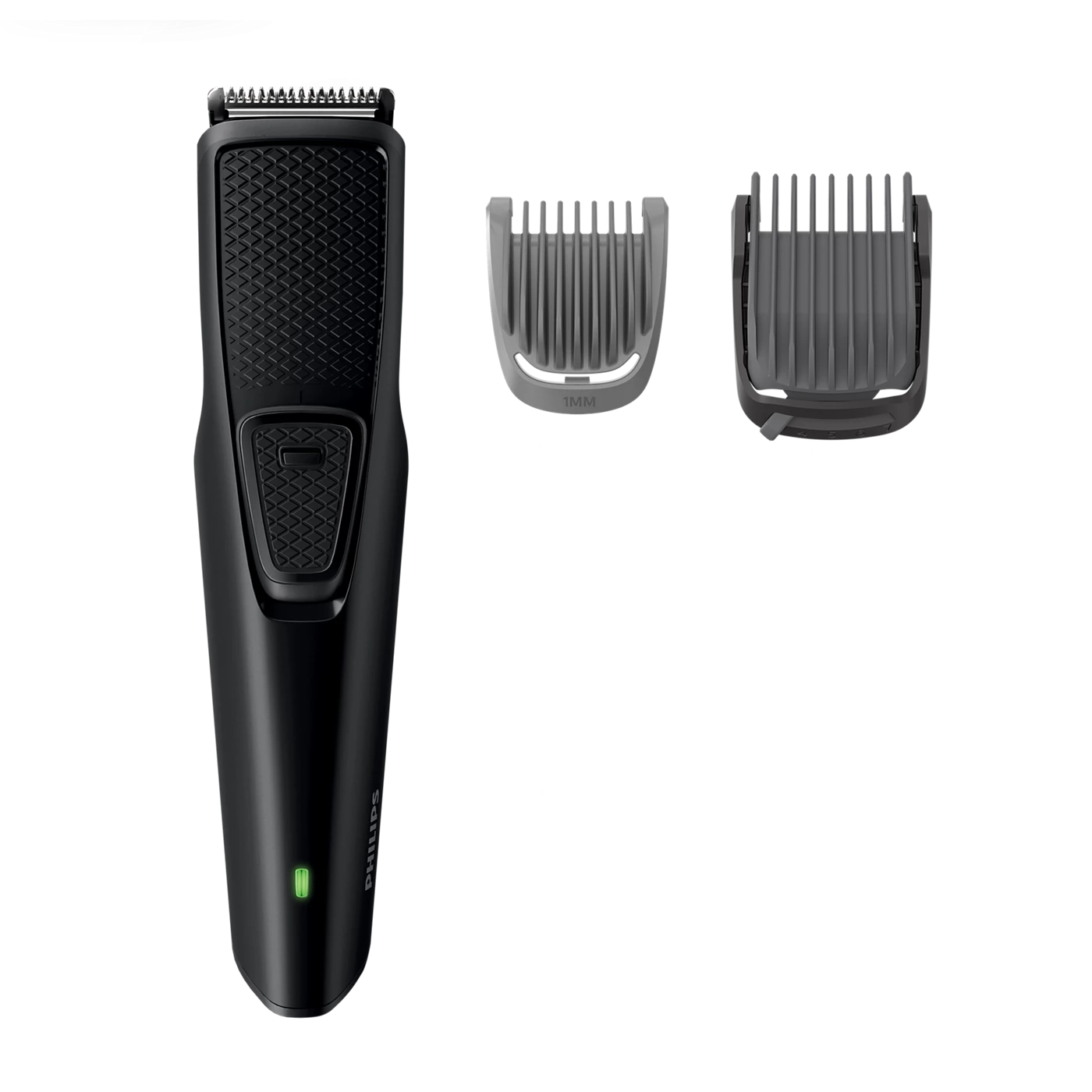Philips Beard Trimmer - BT1233/14 - Self-Sharpening Blades, 6 Integrated Length Settings From 0.5 Mm To 5 Mm, And A 45-Minute Battery With USB Charging