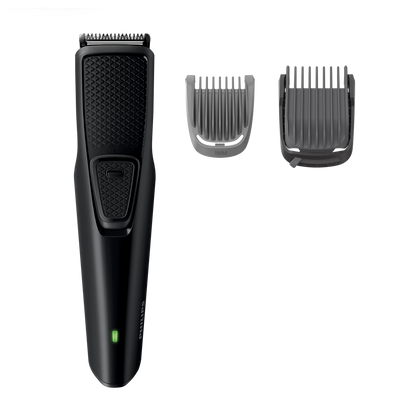 Philips Beard Trimmer - BT1233/14 - Self-Sharpening Blades, 6 Integrated Length Settings From 0.5 Mm To 5 Mm, And A 45-Minute Battery With USB Charging