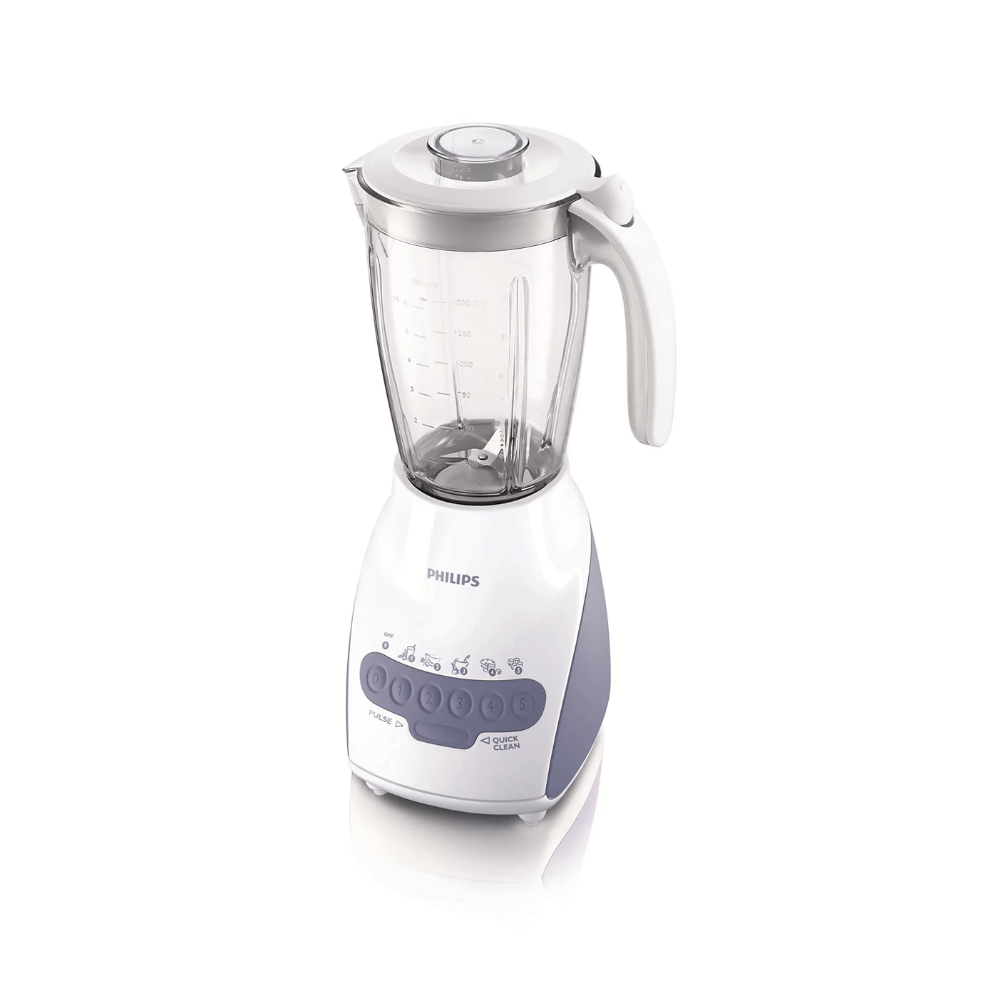 Philips Blender - HR2115/01 - From Smoothies And Shakes To Soups And Sauces, It Handles Daily Blending Tasks With Ease