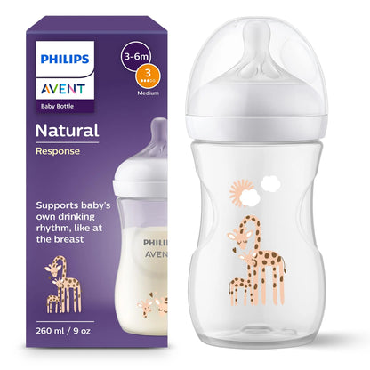 Philips Avent Bottle Nat 3.0 Deco 6 1P - SCY903/66 - All The Trusted Feeding Features With A Playful Twist