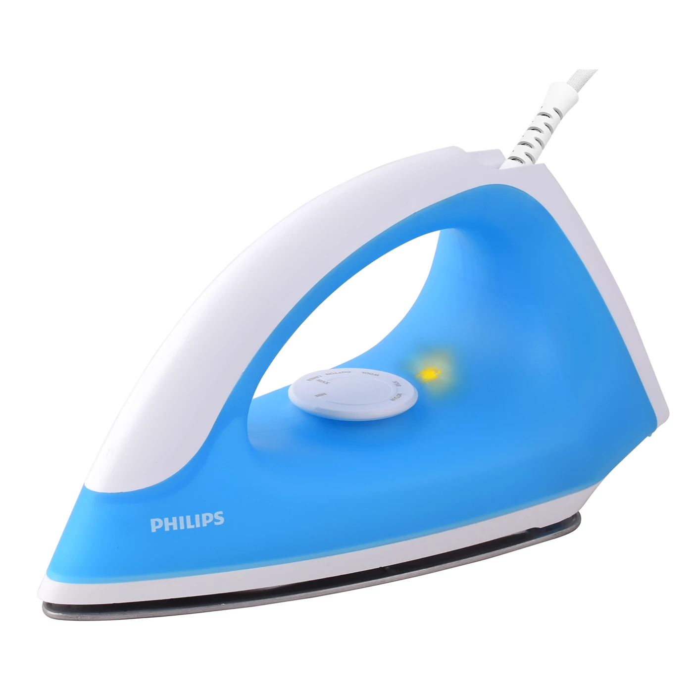 Philips Dry Iron - GC090/20 - Its Compact Size, Non-Stick Soleplate, And Dual Voltage Capability Make It Ideal For Travel And Small Touch-Ups