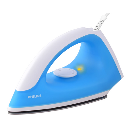 Philips Dry Iron - GC090/20 - Its Compact Size, Non-Stick Soleplate, And Dual Voltage Capability Make It Ideal For Travel And Small Touch-Ups