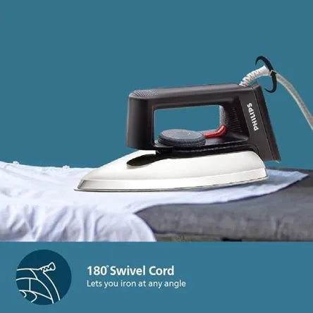 Philips Dry Iron - HD1134/28 - Lightweight And Straightforward, It's An Ideal Choice For Small Households And Students