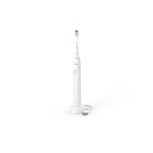 Philips Electric Toothbrush - HX3641/41 - 31,000 Strokes Per Minute, A 2-Minute Timer With Quadpacer That Prompts You To Move To Each Quadrant Of Your Mouth, And A 14-Day Battery Life
