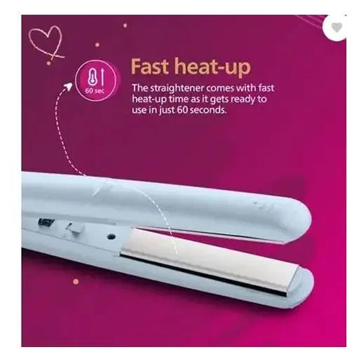 Philips Genz Straightener - BHS264/00 - Improved Ceramic-Coated Plates, 200°C Cordless Styling, And Usb Charging