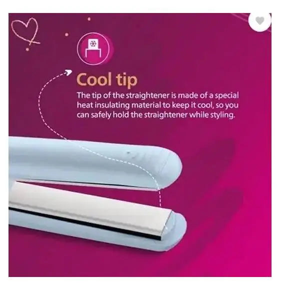 Philips Genz Straightener - BHS264/00 - Improved Ceramic-Coated Plates, 200°C Cordless Styling, And Usb Charging
