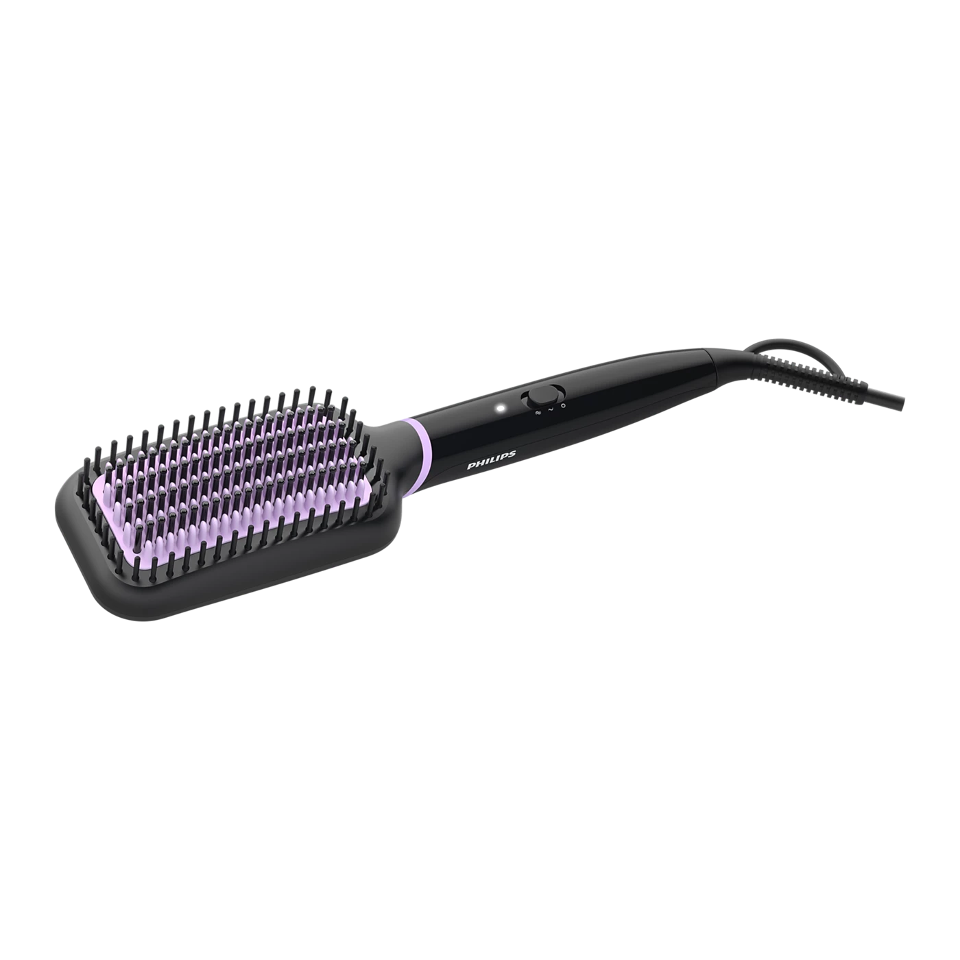 Philips Hair Brush - BHH880/10 - Uses Ionic Technology And Ceramic-Coated Bristles To Smooth And Shine Hair
