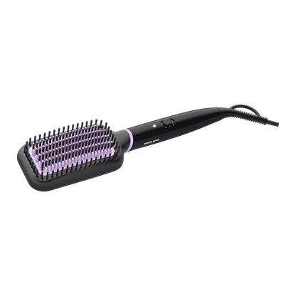 Philips Hair Brush - BHH880/10 - Uses Ionic Technology And Ceramic-Coated Bristles To Smooth And Shine Hair