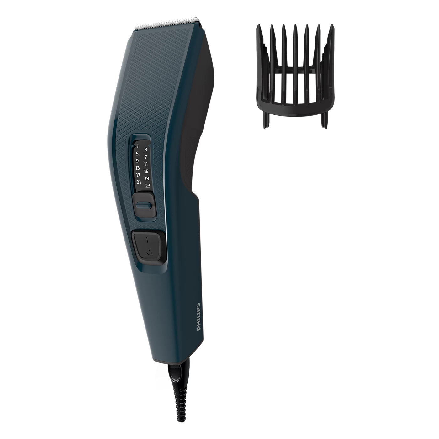 Philips Hair Clipper - HC3505/15 - Self-Sharpening Stainless Steel Blades, 13 Lock-In Length Settings (1–23 Mm), And A Durable Corded Motor