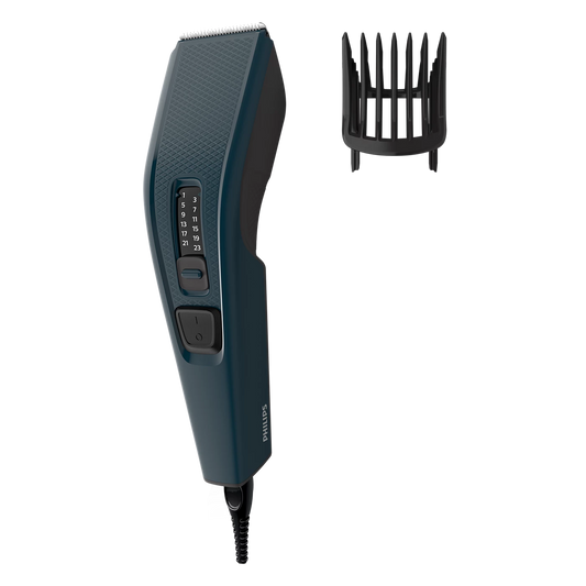 Philips Hair Clipper - HC3505/15 - Self-Sharpening Stainless Steel Blades, 13 Lock-In Length Settings (1–23 Mm), And A Durable Corded Motor