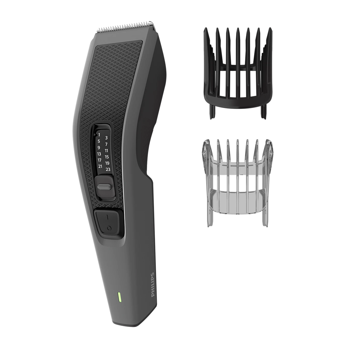 Philips Hair Clipper - HC3525/15 - Dualcut Blades With Rounded Tips For Extra Skin Comfort, 13 Length Settings, And A 90-Minute Battery