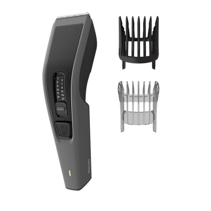 Philips Hair Clipper - HC3525/15 - Dualcut Blades With Rounded Tips For Extra Skin Comfort, 13 Length Settings, And A 90-Minute Battery