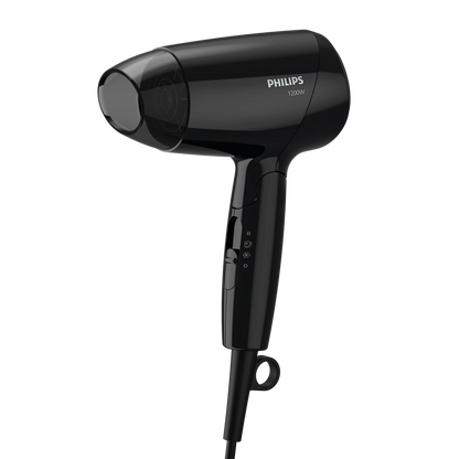Philips Hair Dryer - BHC010/10 - 1200 W Of Power, 2 Heat Settings, And A Compact Design That Fits Easily In Luggage