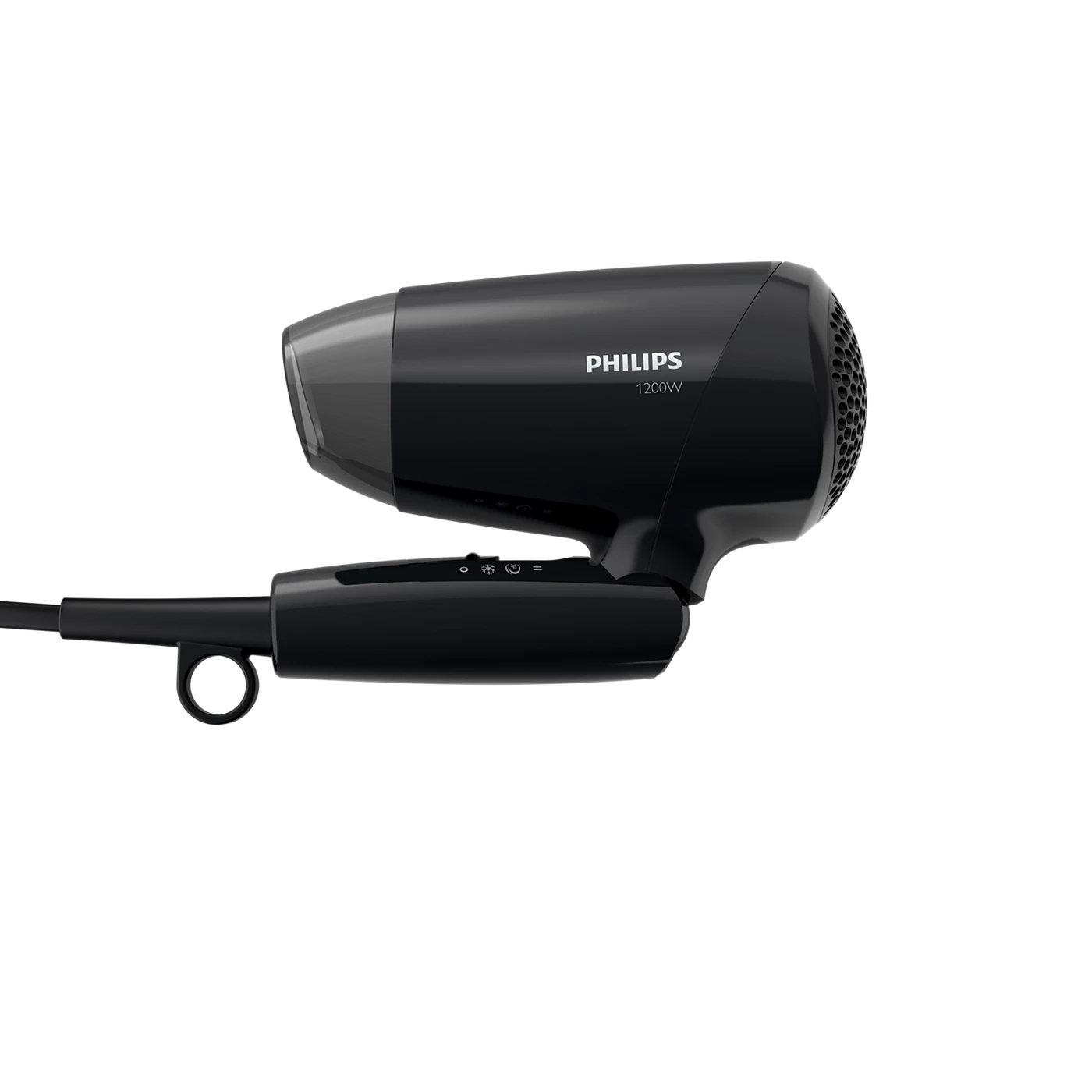 Philips Hair Dryer - BHC010/10 - 1200 W Of Power, 2 Heat Settings, And A Compact Design That Fits Easily In Luggage