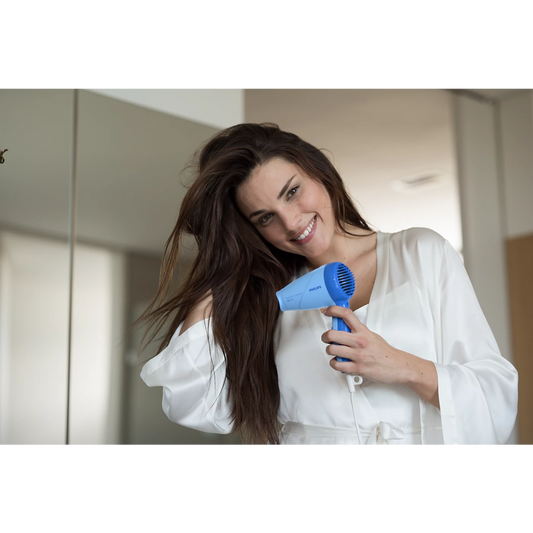 Philips Hair Dryer - HP8100/60 - Delivers 1000 W of Drying Power With 2 Heat Settings And a Concentrator Nozzle