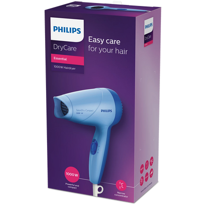 Philips Hair Dryer - HP8142/00 - Compact And Portable With a Concentrator Nozzle For Precise Drying