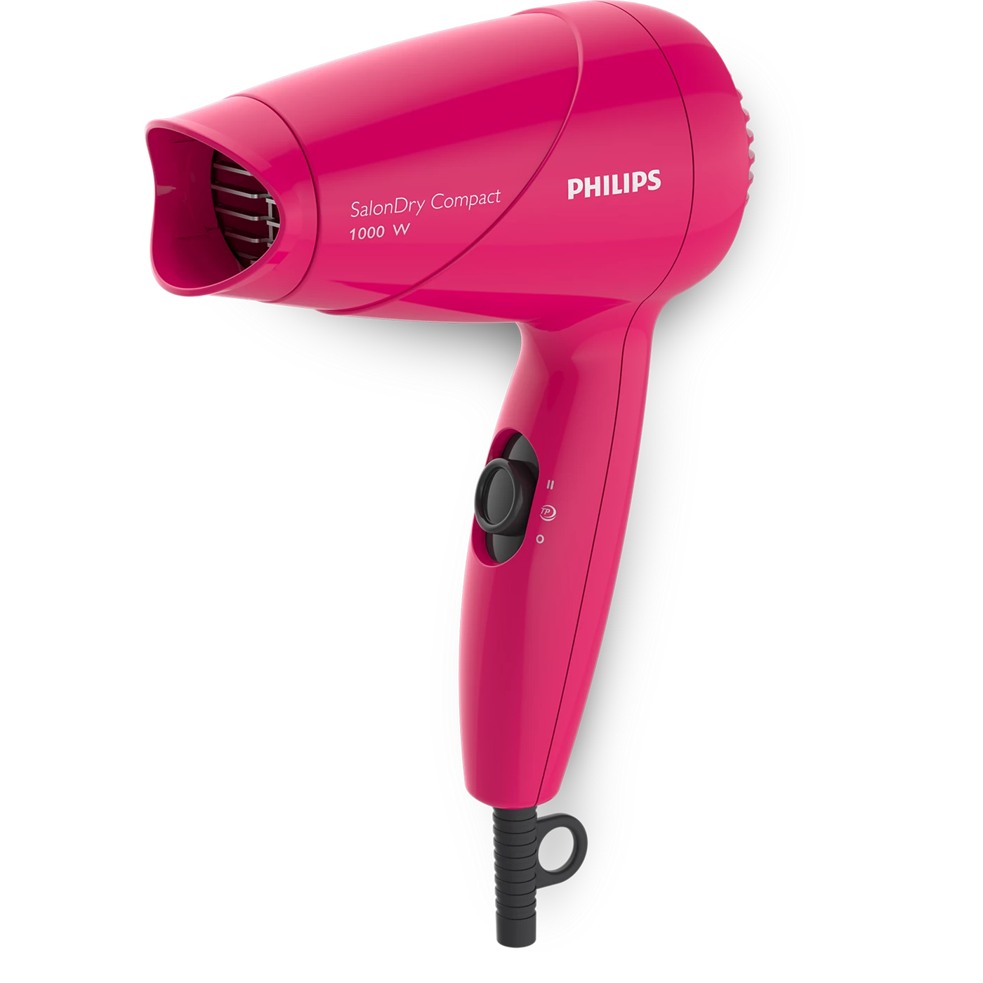 Philips Hair Dryer - HP8143/00 - Quick, Compact Drying For Travel And Everyday Touch-Ups With 2 Heat Settings