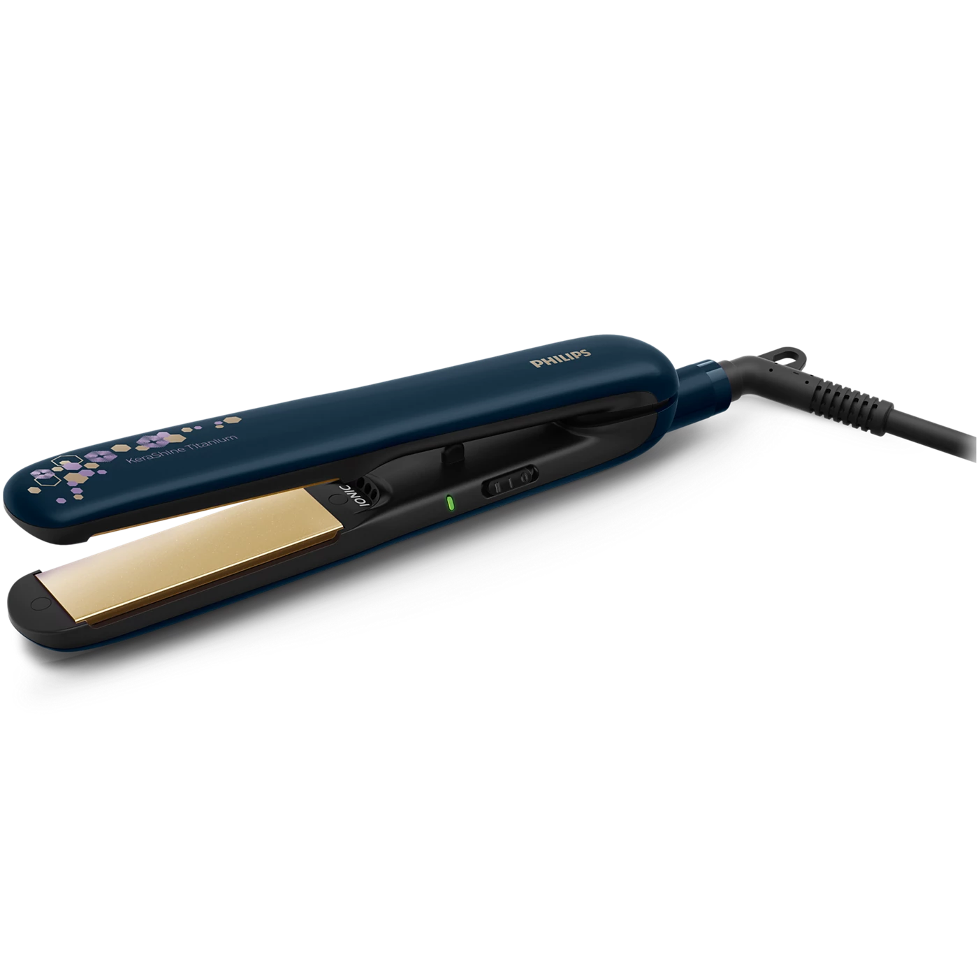 Philips Hair Straightener - BHS397/40 - Keratin-Infused Ceramic Floating Plates, 6 Temperature Settings Up To 210°C, And Thermoshield Protection