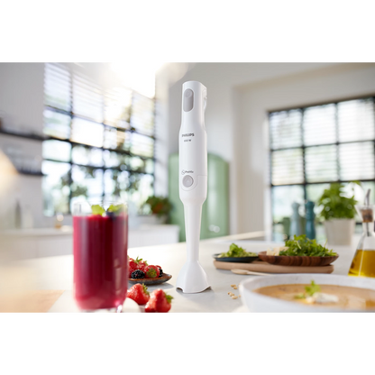 Philips Hand Blender - HR2531/00 - Blend Soups Directly In The Pot, Mince Herbs, Chop Nuts, Or Prepare Salsa