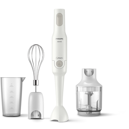 Philips Hand Blender - HR2533/01 - From Creamy Soups To Fluffy Whipped Cream, This Versatile Tool Handles Both Blending And Whisking