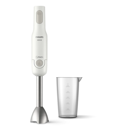 Philips Hand Blender - HR2534/00 - One Appliance Covers Pureeing, Chopping, And Whipping, Saving Time, Space, And Effort