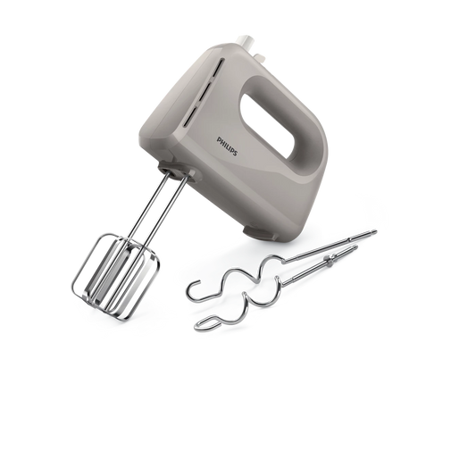 Philips Hand Mixer - HR3705/20 - A Reliable Baking Partner With a Distinctive Color Finish To Brighten Your Kitchen
