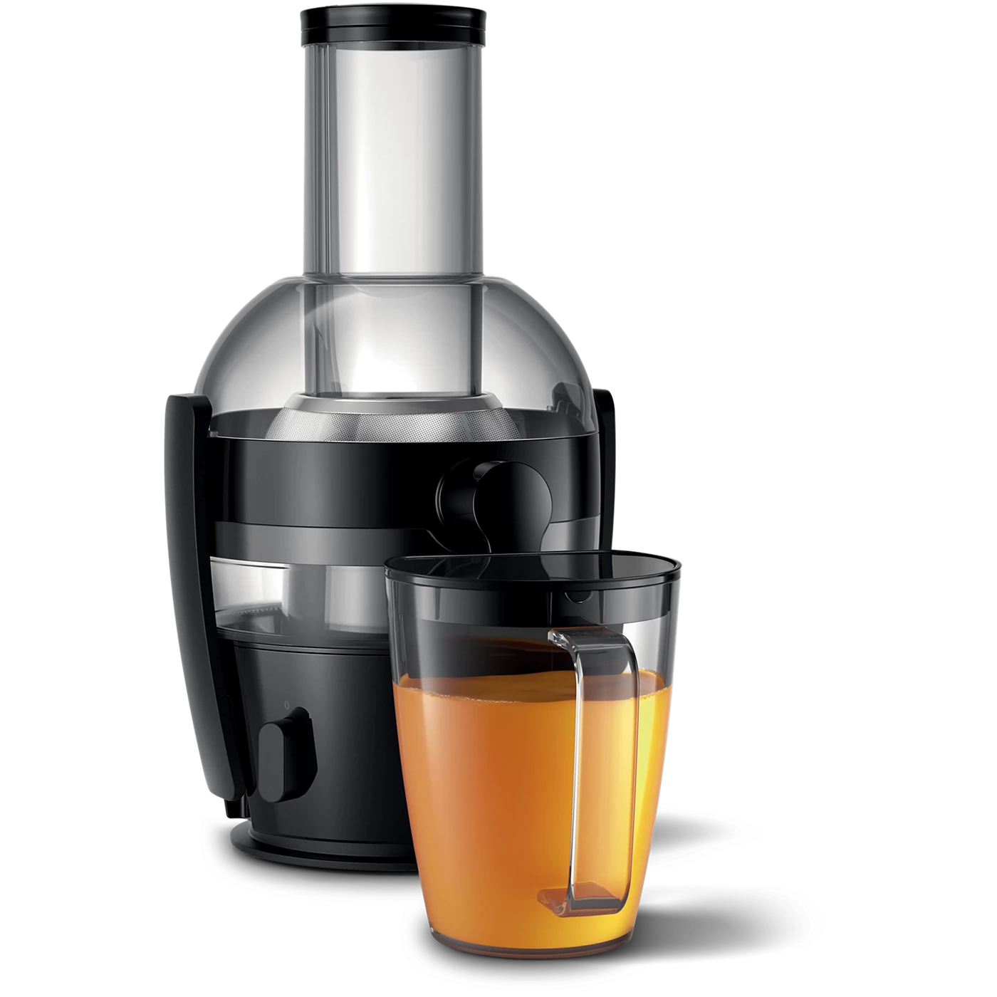 Philips Juice Extractor, Juicer - HR1855/70 - Features a Generous 75 mm Feeding Tube That Accepts Whole Apples And Oranges – No Pre-Cutting Needed