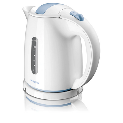 Philips Kettle - HD4646/70 - Stainless Steel Body, 360° Cordless Base, And Dual Water Windows