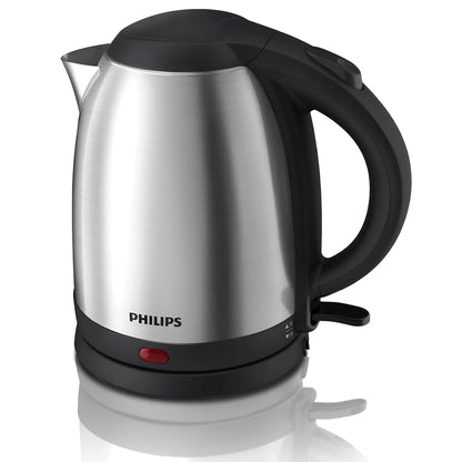 Philips Kettle - HD9306/03 - 1.5 L Capacity With An 1800 W Concealed Element And a Stylish Plastic Body With Metallic Accents