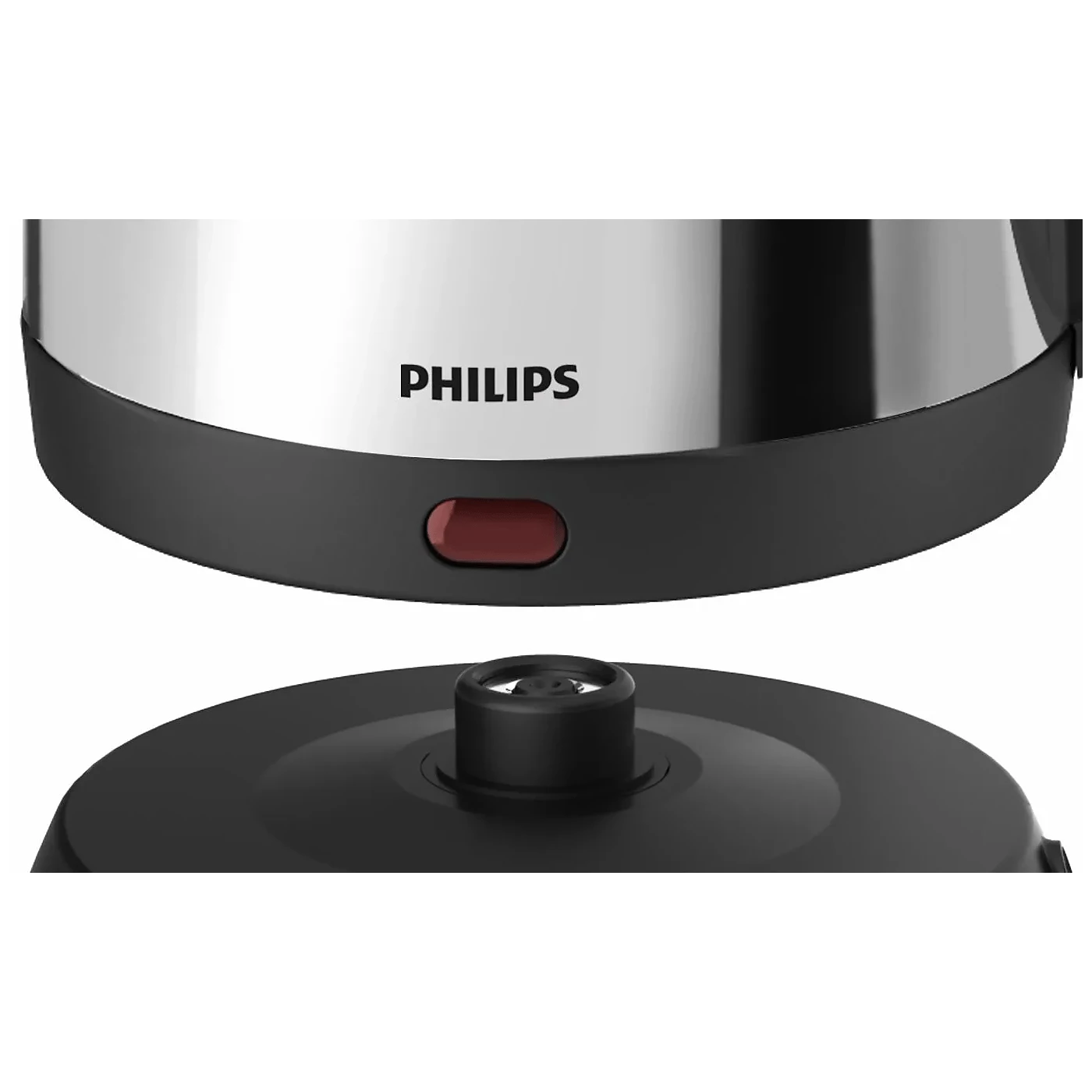 Philips Kettle - HD9306/03 - 1.5 L Capacity With An 1800 W Concealed Element And a Stylish Plastic Body With Metallic Accents