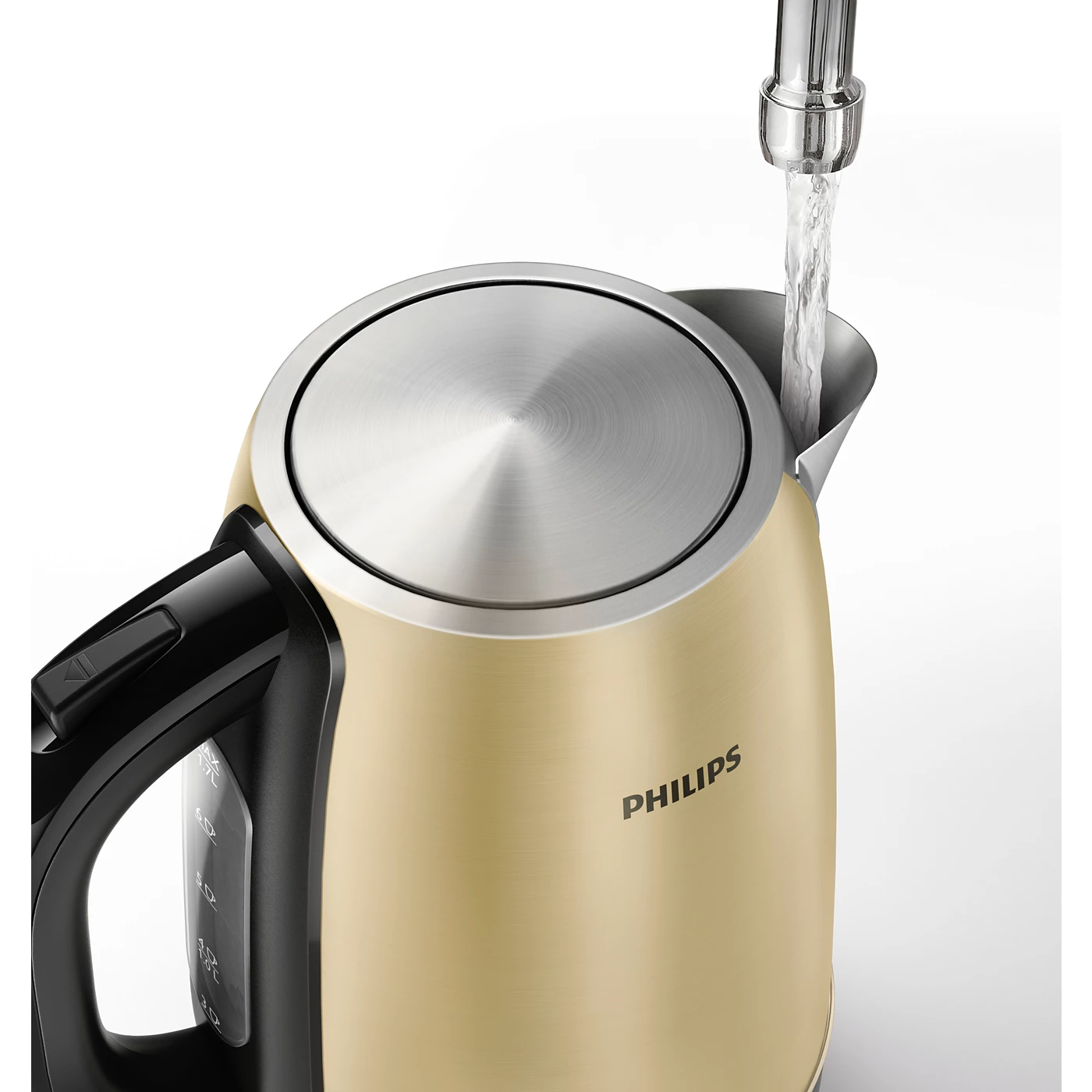Philips Kettle - HD9324/50 - Large 1.7 L Capacity With a Powerful 2200 W Element And An Elegant Stainless Steel Body