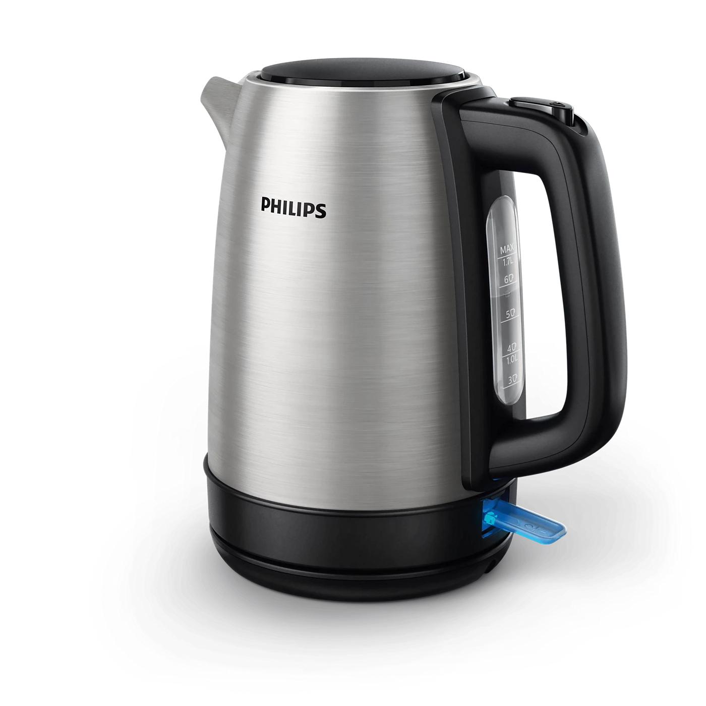 Philips Kettle - HD9350/90 - Stainless Steel Body, 2200 W Rapid Boil, And a Fine Micro-Mesh Filter