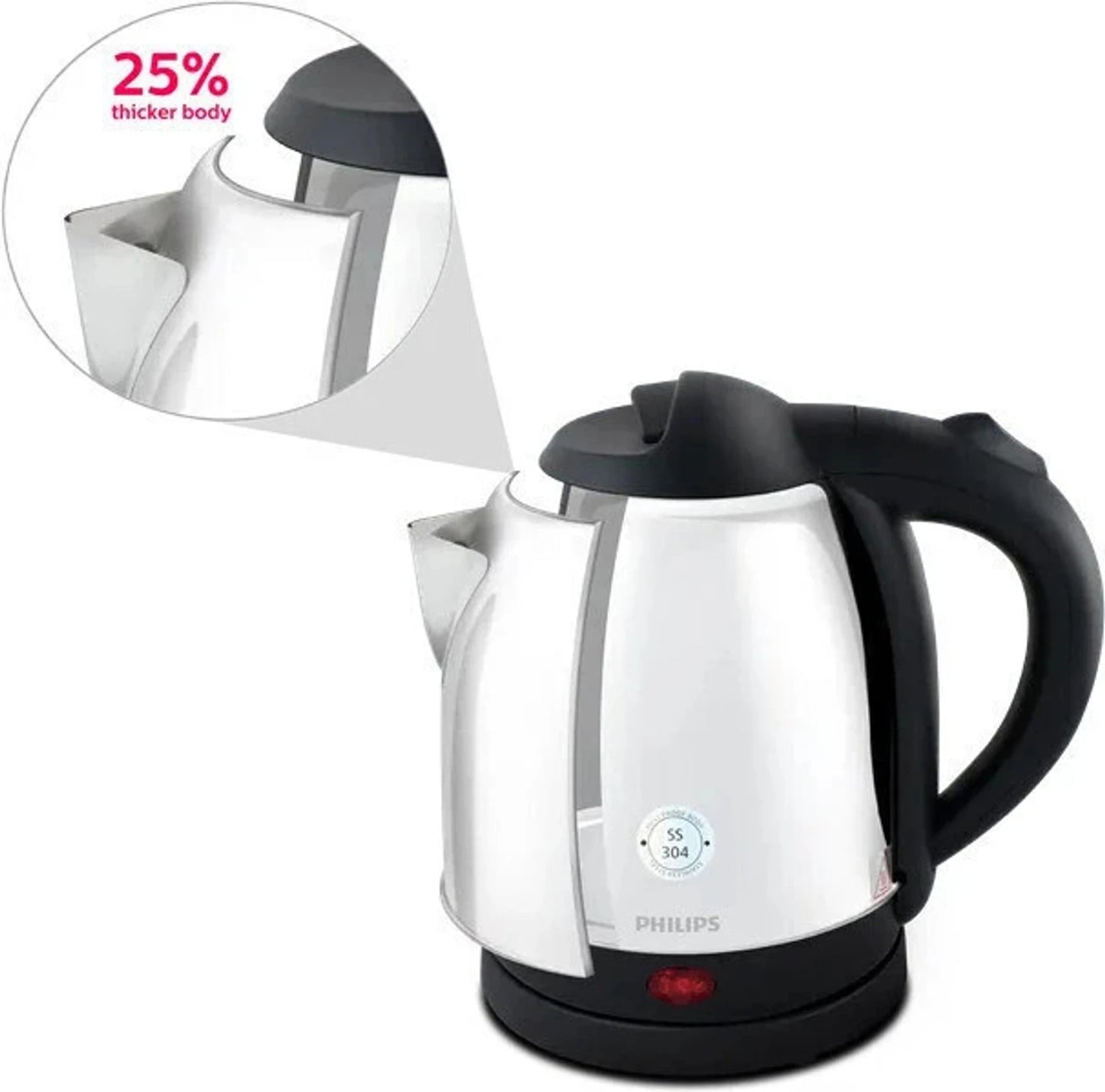 Philips Kettle - HD9383/00 - Lets You Select The Ideal Water Temperature For Different Beverages