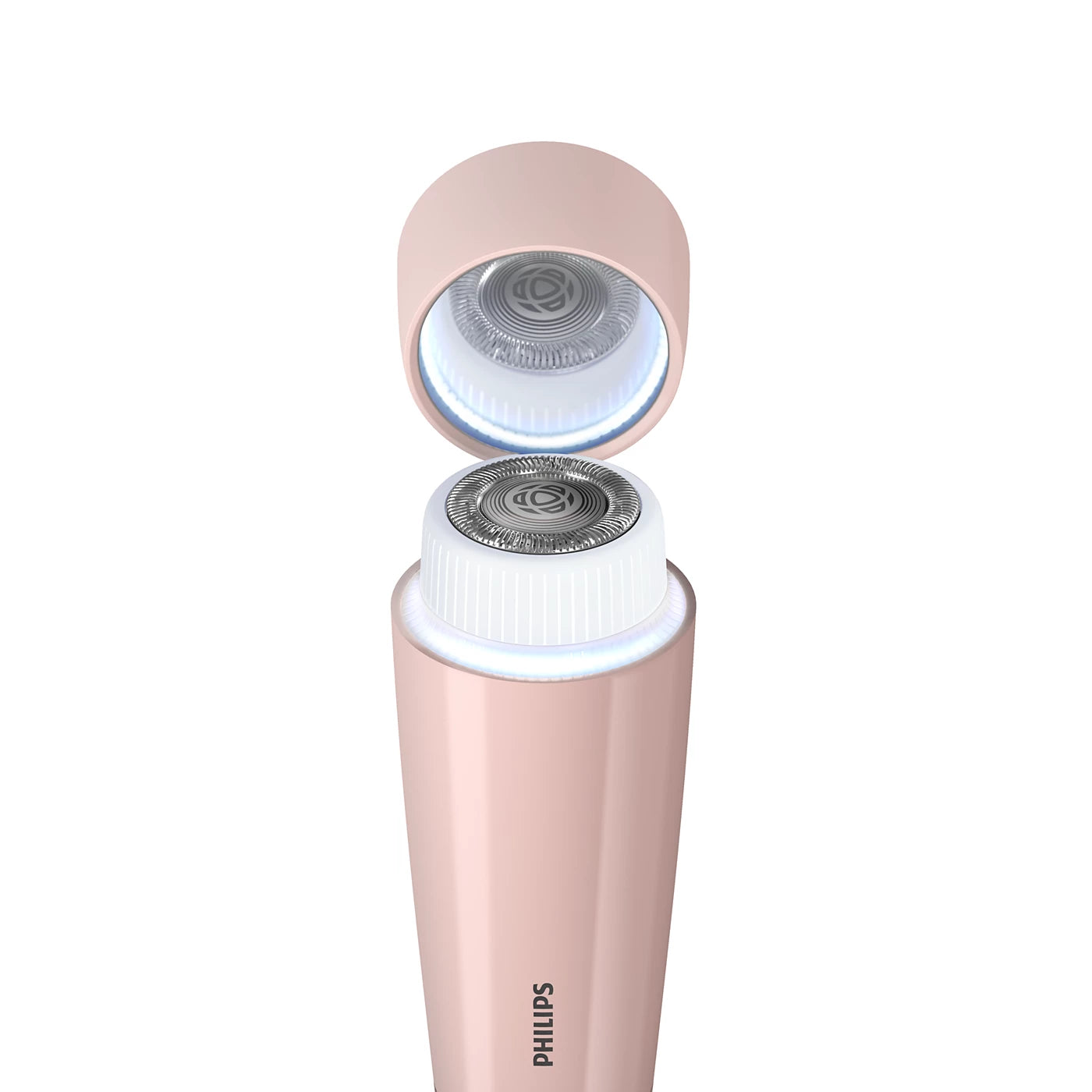 Philips Ladyshaver - BRR454/00 - Features a Hypoallergenic Foil Shaver With a Rounded Trimmer Tip, 4 Attachments, And a 60-minute Cordless Battery