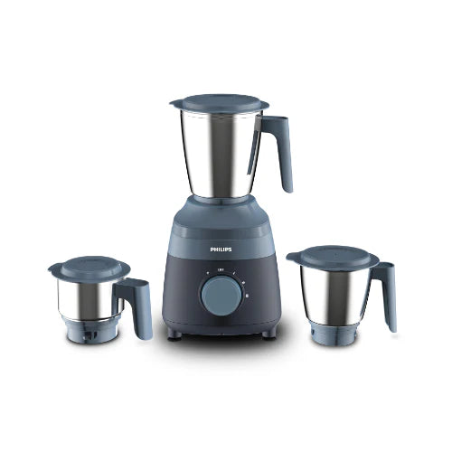 Philips Mixer Grinder - HL1000/02 - Reliable Daily Grinding With a 600 W Motor And Three Stainless Steel Jars