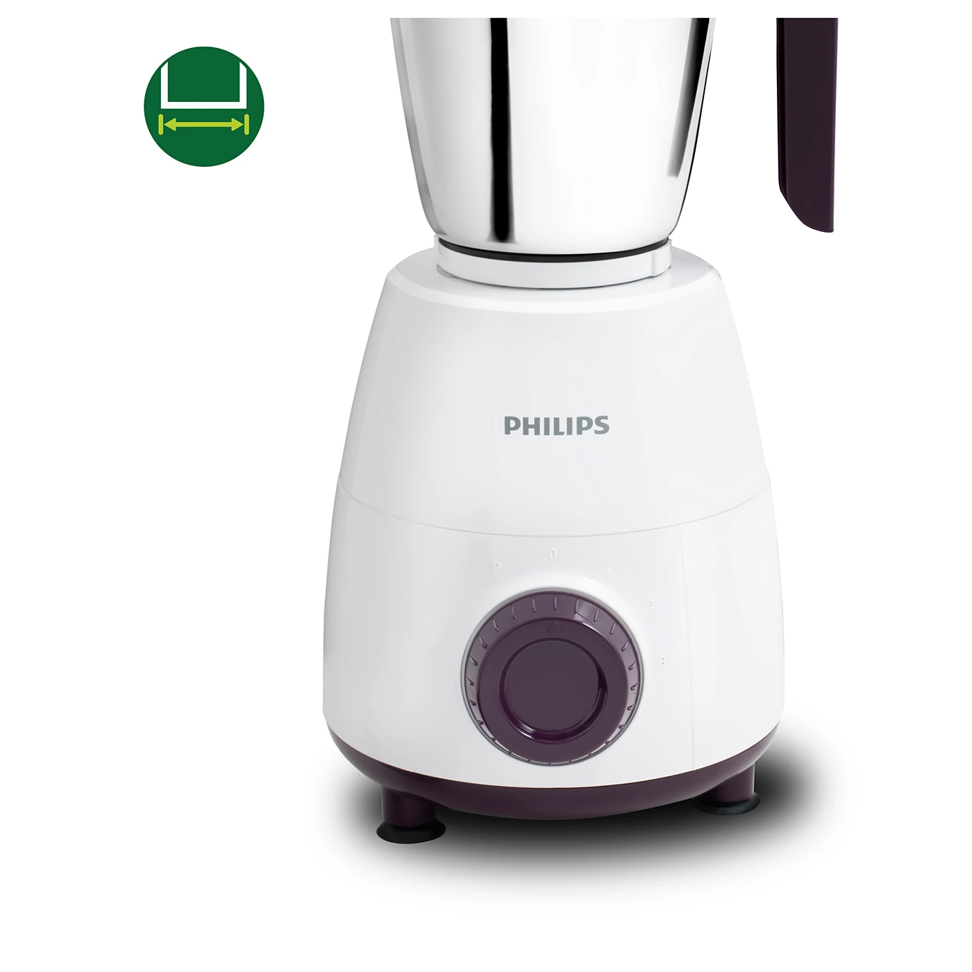 Philips Mixer Grinder - HL7505/00 - Three Stainless Steel Jars Handle Wet Grinding, Dry Grinding, And Chutneys