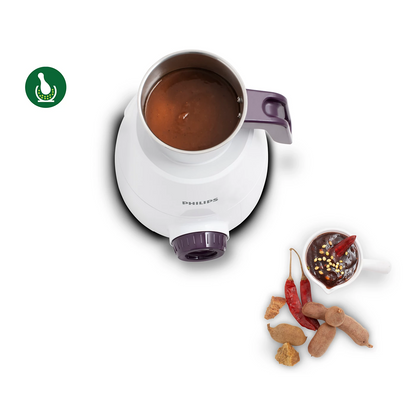 Philips Mixer Grinder - HL7505/00 - Three Stainless Steel Jars Handle Wet Grinding, Dry Grinding, And Chutneys