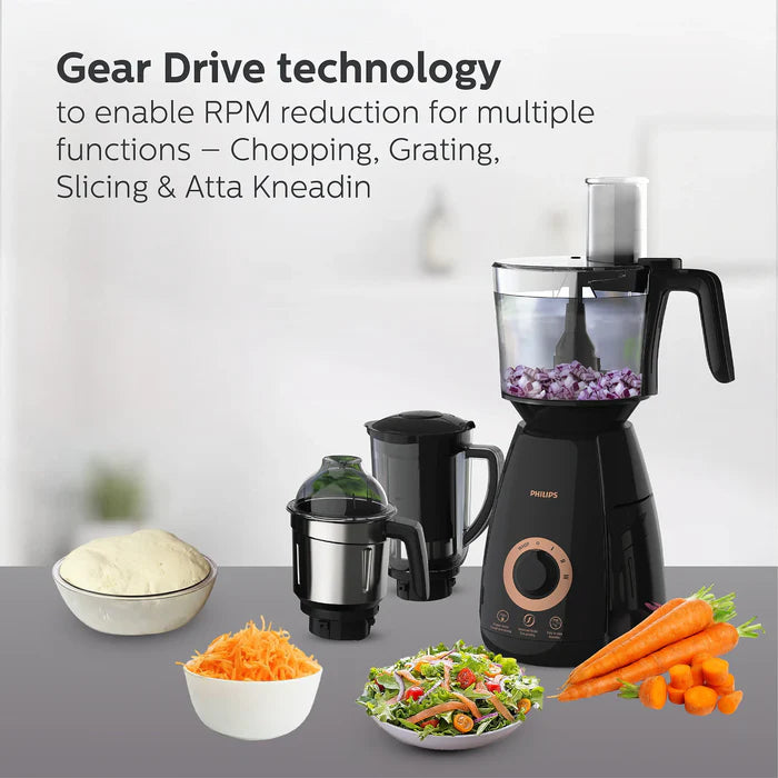 Philips Mixer Grinder - HL7707/01 - 750 W Mixer Grinder With a Centrifugal Juicer Attachment