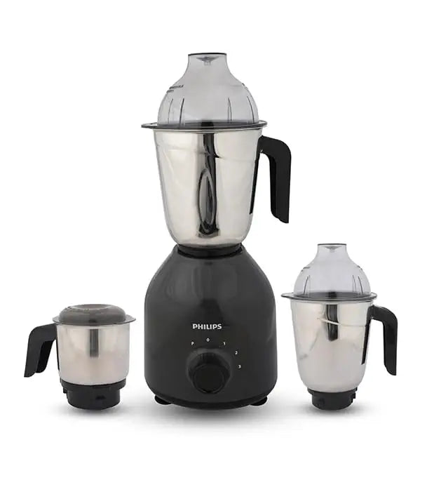 Philips Mixer Grinder - HL7757/00 - Three Stainless Steel Jars For Wet Grinding, Dry Grinding, And Chutney Making