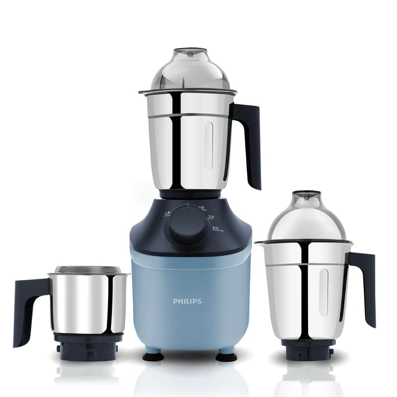 Philips Mixer Grinder - HL7773/01 - Large Stainless Steel Jars, Intelligent Speed Control, And Durable Triple Bearing Construction