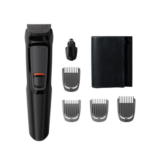 Philips Multi Purpose Grooming - MG3710/15 - DualCut Blades, 12 Attachments, And a 60-minute Battery With Quick Charge