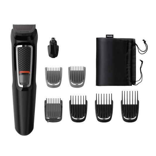 Philips Multi Purpose Grooming - MG3730/15 -  DualCut Blades, a Full-Metal Motor, And a 60-minute Battery