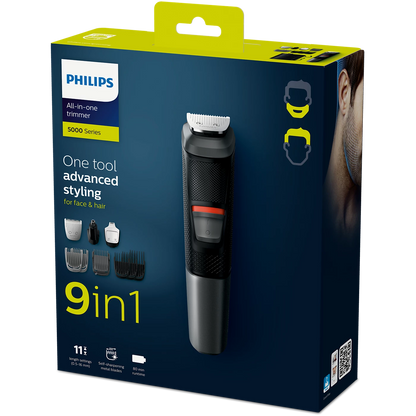 Philips Multi Purpose Grooming - MG5720/15 - SteelPrecision Blades, 11 Attachments, And An 80-minute Battery