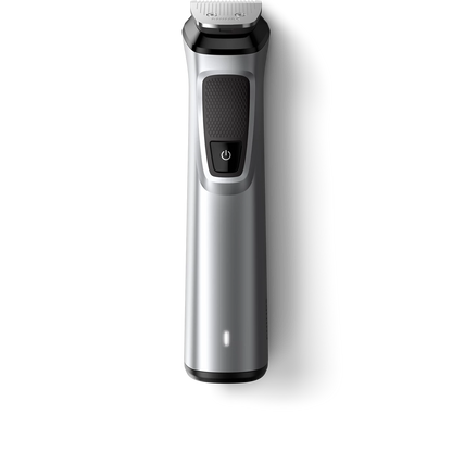 Philips Multi Purpose Grooming - MG7720/15 - SteelPrecision Blades, Smart BeardSense Motor Technology, 15 Attachments, And a 120-minute Battery