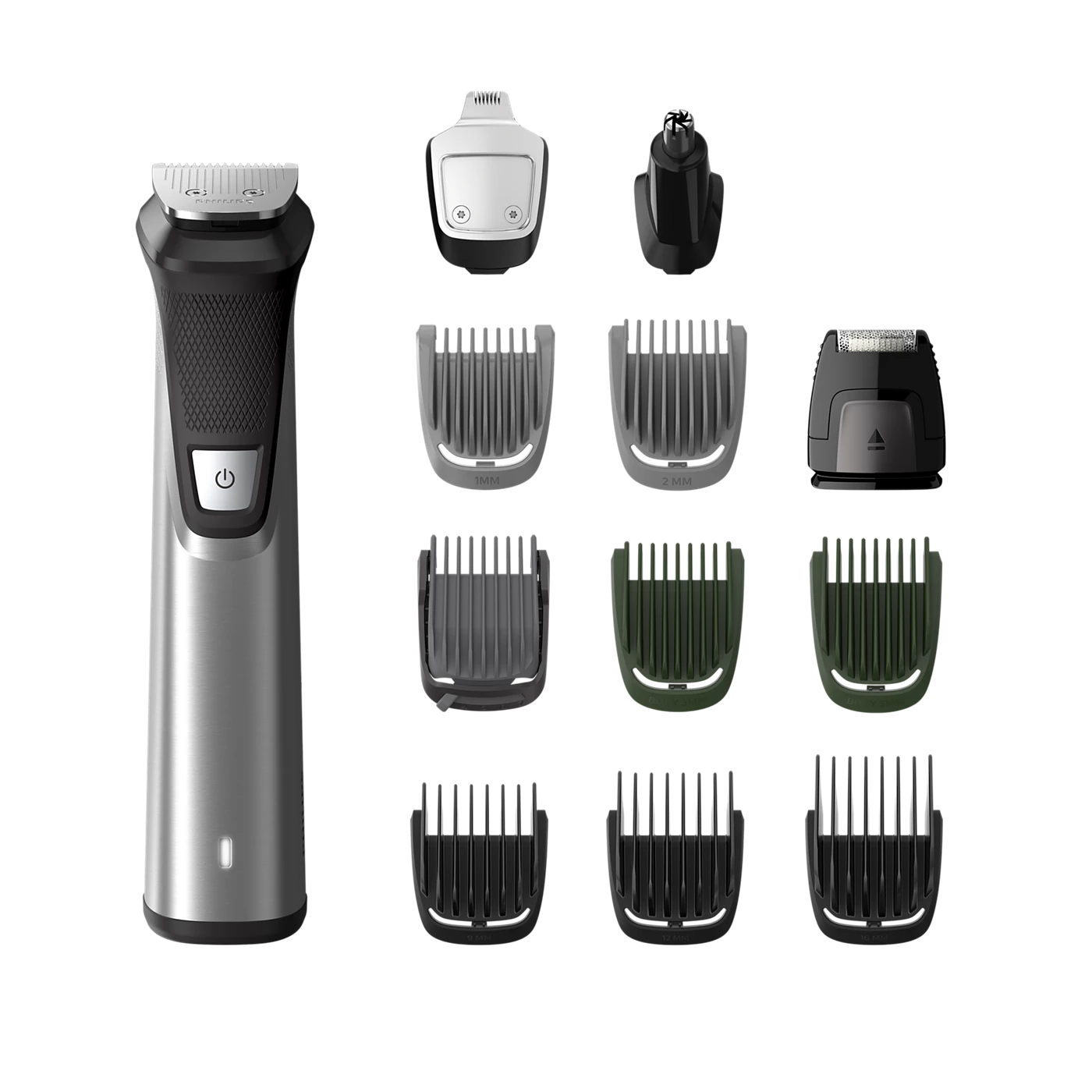 Philips Multi Purpose Grooming - MG7735/15 - 15 Attachments, SteelPrecision Blades, And a 120-minute Battery