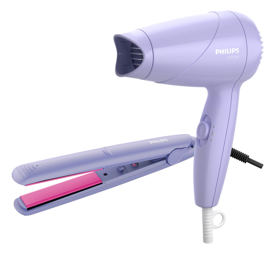 Philips Multi Beauty - HP8643/56 - Create Curls, Waves, And Straight Styles With One Versatile Kit