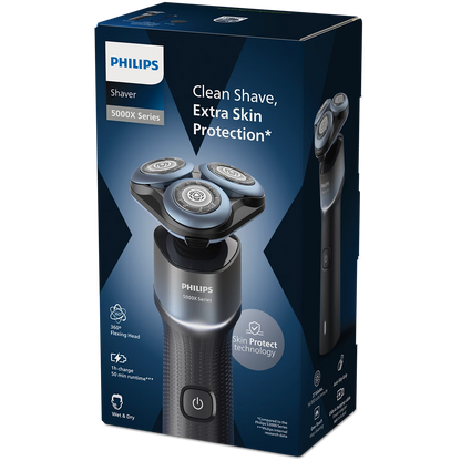 Philips Shaver 3HD - X5006/00 - 360° Flex Heads, And a Powerful Li-ion Battery