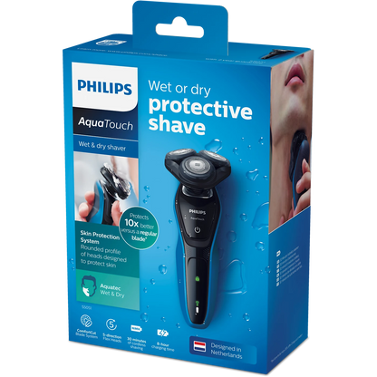 Philips Shaver - S5051/03 - Features SkinProtect Blades With Protective Coating, a 5-Direction Flex Head, and Full Wet or Dry Capability